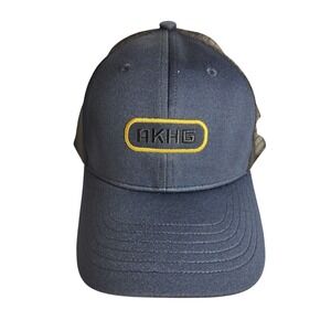 AKHG Duluth Trading Company Low Crown Trucker Snapback Cap Hat Size M/L Navy NWT